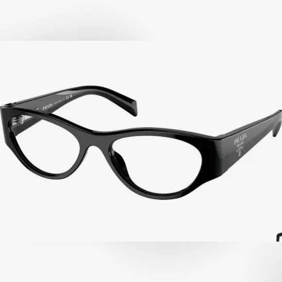 Prada Women's Butterfly Eyeglasses, Model PR 06ZV. - Picture 3 of 3